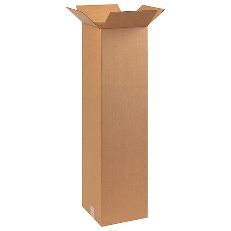 10 x 10 x 40 Corrugated Cardboard Boxes, Tall 10"L x 10"W x 40"H, Pack of 25 | Shipping, Packaging, Moving, Storage Box for Home or Business, Strong Wholesale Bulk Boxes