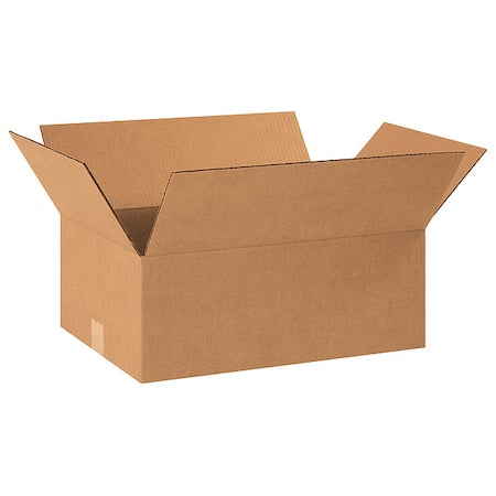 18127R Corrugated Cardboard Box 18" L x 12" W x 7" H, Kraft, for Shipping, Packing and Moving (Pack of 25)