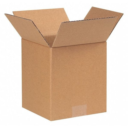 667 Corrugated Cardboard Box 6" L x 6" W x 7" H, Kraft, for Shipping, Packing and Moving (Pack of 25)