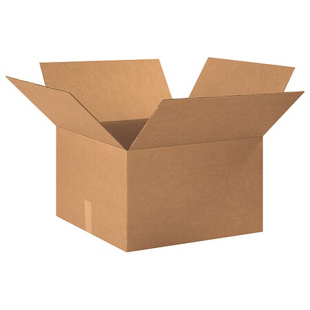 202011 Corrugated Cardboard Box, 20" L x 20" W x 11" H, Kraft, for Shipping, Packing and Moving (Pack of 15)