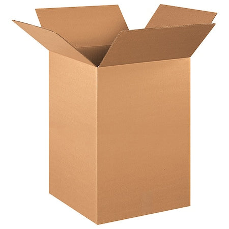 161626 Tall Corrugated Cardboard Box 16" L x 16" W x 26" H, Kraft, for Shipping, Packing and Moving (Pack of 10)