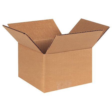 443 Corrugated Cardboard Box 4" L x 4" W x 3" H, Kraft, for Shipping, Packing and Moving (Pack of 25)