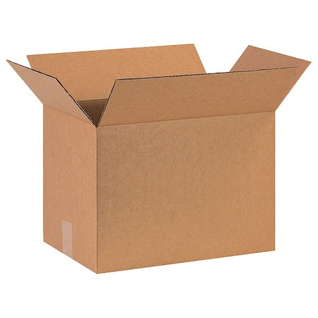 151012 Corrugated Cardboard Box 15" L x 10" W x 12" H, Kraft, for Shipping, Packing and Moving (Pack of 25)