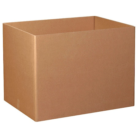Recyclable Corrugated Cardboard Bulk Cargo Boxes, 48" L x 24" W x 28" H, Brown/Kraft, Eco-Friendly Packaging and Shipping Solution (Pack of 5)