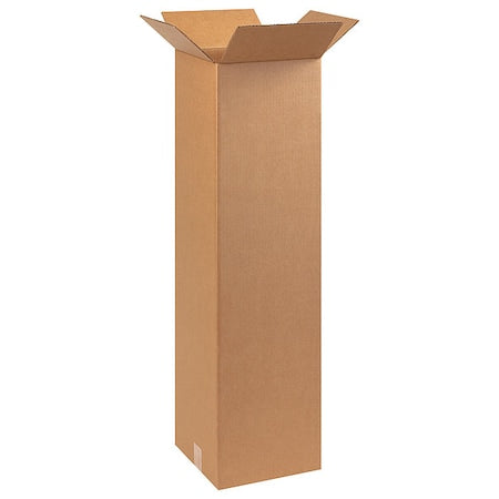 10 x 10 x 38 Corrugated Cardboard Boxes, Tall 10"L x 10"W x 38"H, Pack of 25 | Shipping, Packaging, Moving, Storage Box for Home or Business, Strong Wholesale Bulk Boxes