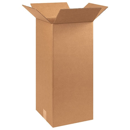 10 x 10 x 24 Corrugated Cardboard Boxes, Tall 10"L x 10"W x 24"H, Pack of 25 | Shipping, Packaging, Moving, Storage Box for Home or Business, Strong Wholesale Bulk Boxes