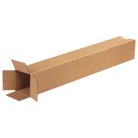 4428 Tall Corrugated Cardboard Box 4" L x 4" W x 28" H, Kraft, for Shipping, Packing and Moving (Pack of 25)