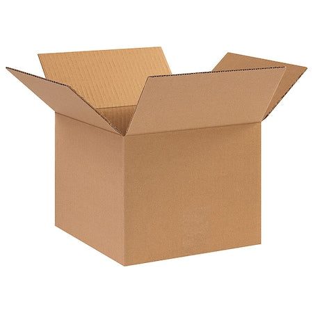 10 x 10 x 8 Corrugated Cardboard Boxes, Small 10"L x 10"W x 8"H, Pack of 100 | Shipping, Packaging, Moving, Storage Box for Home or Business, Strong Wholesale Bulk Boxes