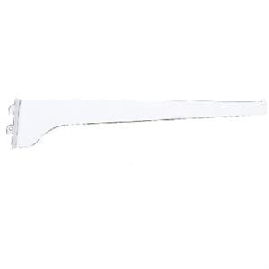 Knape & Vogt 180WH 12" 12" White Shelf Brackets