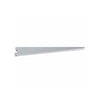 Knape & Vogt Double Slot Bracket 7" Titanium Finish