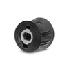 Karcher High Pressure Quick-Fitting Pipe Union A, Black