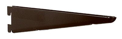 Knape & Vogt 182 BLK 9 9" Black Heavy Duty Brackets