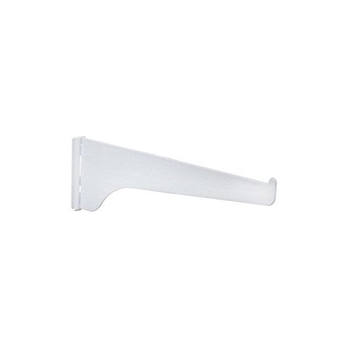 Knape & Vogt 180WH 6" 6" White Shelf Brackets