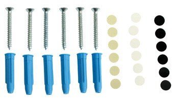 Knape & Vogt #82DP SCREW ZC 6PK #82 Zinc Wood Screw