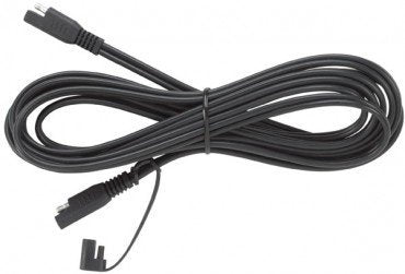 BatteryMINDer DC Extension Cable – Heavy-Duty 16 Gauge – Black Zip Cord - Automotive SAE Bullet Connectors – Ideal for BatteryMinder Products - 12 Feet