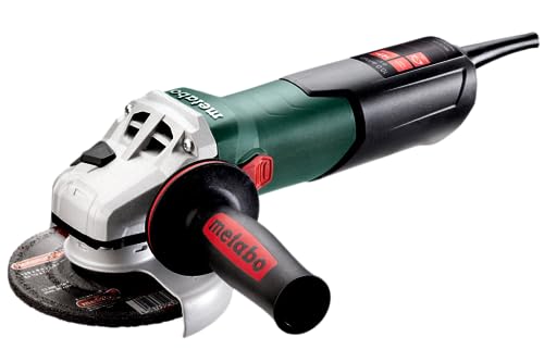 Metabo 4.5-Inch / 5-Inch Variable Speed Angle Grinder | 2,800-10,500 RPM | 11.0 Amp | Slide Switch (Locking) | Electronics | WEV 11-125