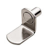 Hafele America Bracket-Style Nickel Shelf Support, 1/4" (50)