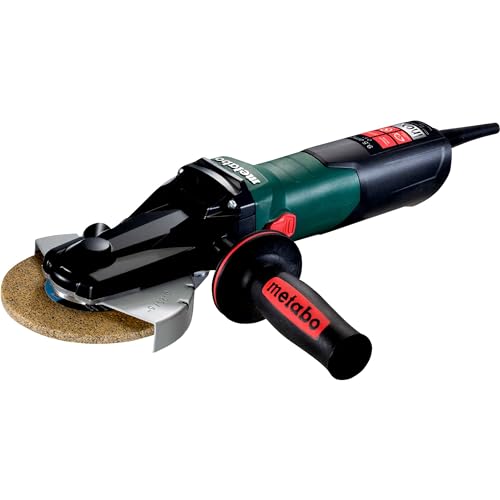 Metabo WEVF 10-125 Quick INOX 4-1/2"/5" Flat Head Grinder 10.0 Amp with Variable Speed