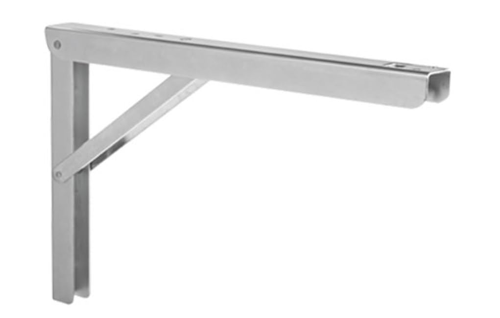 Knape & Vogt Folding L-Bracket 16x10-1/2 Zinc