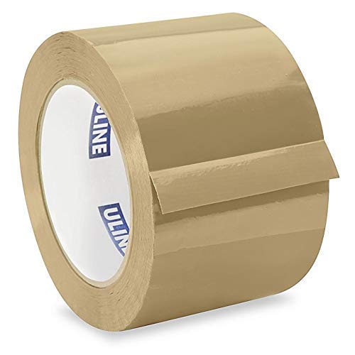 ULINE Industrial Shipping & Packing Tape 3" x 110 Yards 2.0 Mil