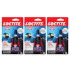 Loctite Super Glue Ultra Liquid Control, Clear Superglue, Cyanoacrylate Adhesive Instant Glue, Quick Dry - 4 g Bottle, 3 Pack