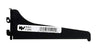 BRACKET SHELF 6" BLACK