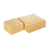 Spilfyter S2-71 Yellow Hazmat Premium Single Weight Sorbent Pad, 12" Length x 12" Width, Case of 100