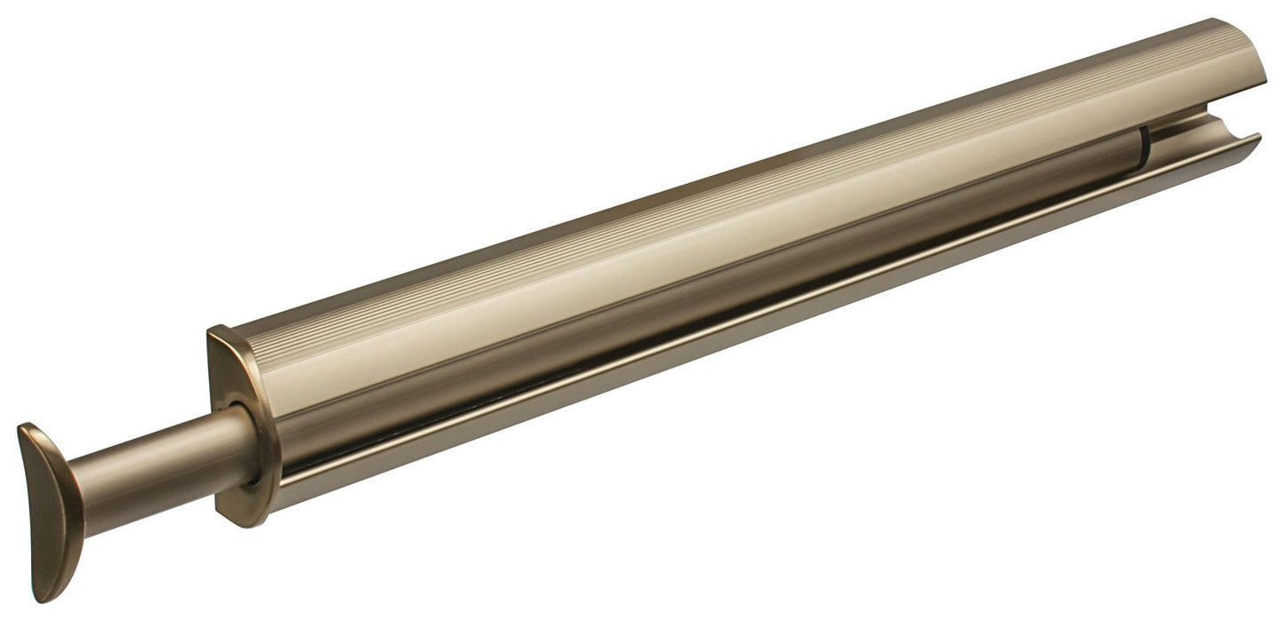 11 3/4 inch Hafele Synergy Elite Closet Valet Rod (Matt Gold)