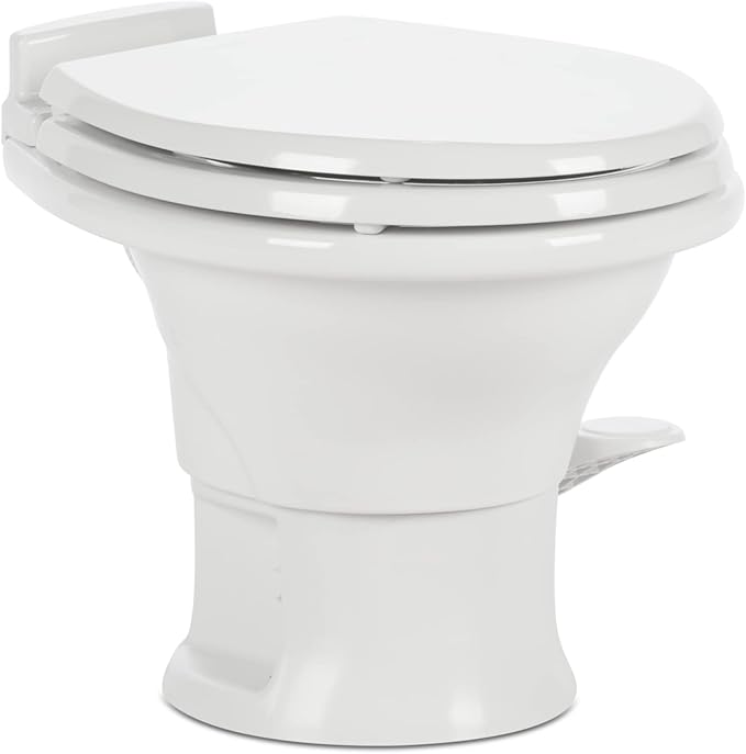 Dometic 302321681 320 Series Low Profile Toilet, White