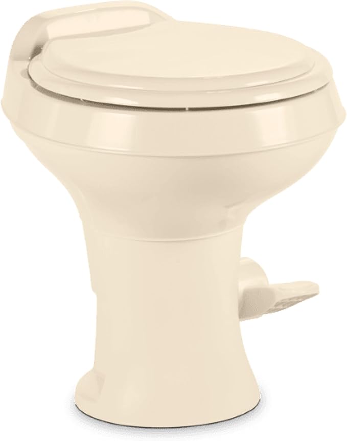 Dometic 320 Series Standard Height Toilet, Bone
