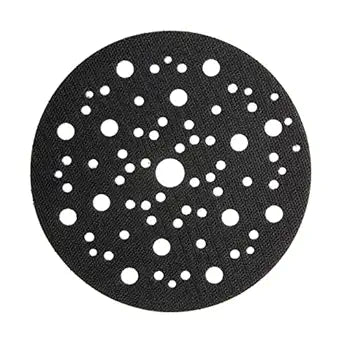 Mirka 9956 6-Inch diameter Abranet Grip Faced Pad Protector 5-Pack, Black