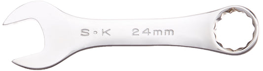 SK Tools USA 24MM, Short Pattern, 12 Point, SuperKrome? Combination Wrench | 88124