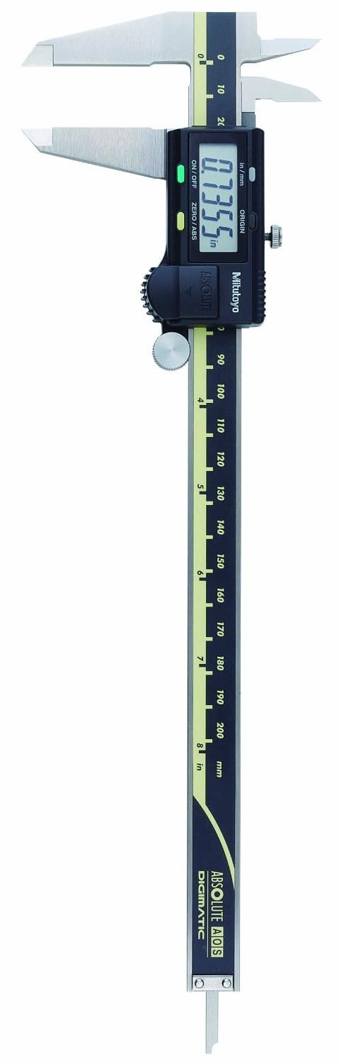 MITUTOYO Digital Caliper, 500-172-30 8"/200MM AOS ABS with Output