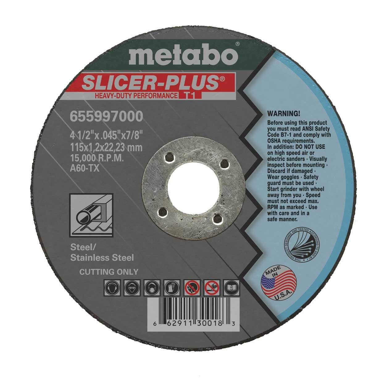 4-1/2" Slicer + Cutting Wheel (50pk)