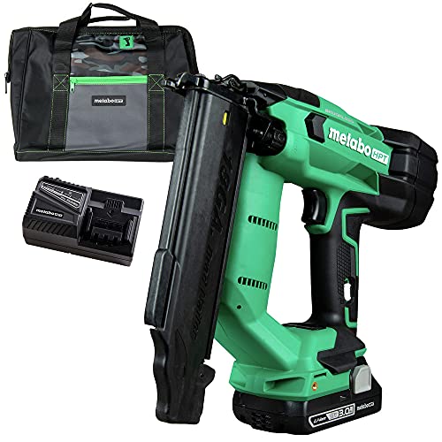 Metabo HPT NT1850DFM MultiVolt 18V Brushless Lithium-Ion 18 Gauge Cordless Brad Nailer Kit (3 Ah)