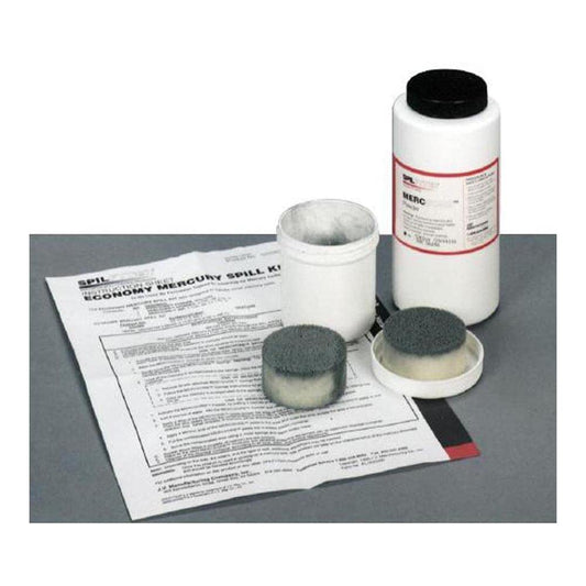 NPS 520260 4 Piece Spilfyter Specialty Spill Economy Mercury Spill Kit