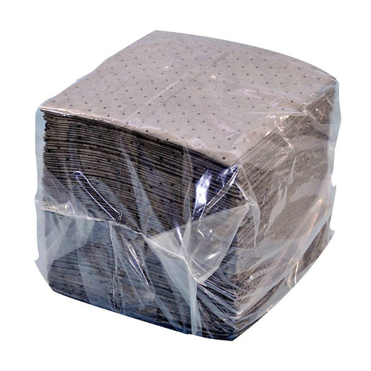 NPS Spilfyter SFG-70 Universal Sorbent Streetfyter Single Weight Dimpled Pad, 18 inches Length x 16 inches Width, Gray (Bag of 200) Pack of 3