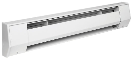 KING 2K2405BW K Series Baseboard Heater, 27" / 500W / 240V, Bright White