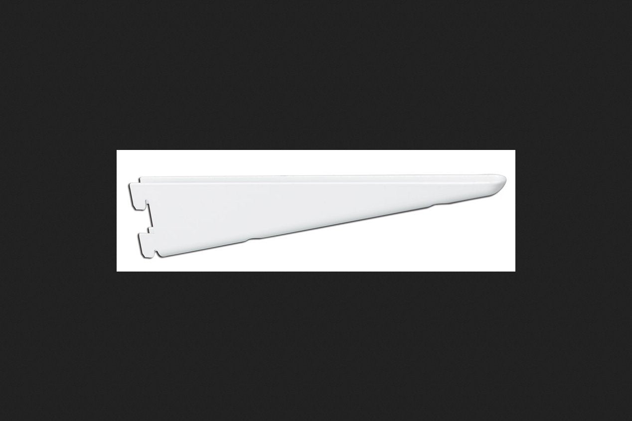 Knape & Vogt 182 WH7" 7" White Shelf Brackets
