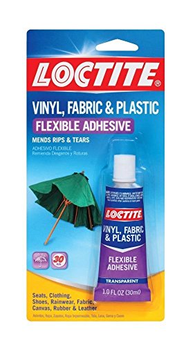 Loctite Vinyl, Plastic, and Fabric Adhesive,Pack of 2 Clear