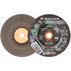 Walter 15L843 4-1/2x5/8-11 Flexcut Mill Scale Spin-On Grinding Wheels Contaminant Free Type 29S Grit 36, 25 pack