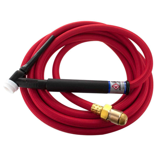 CK TL26 Air Cooled Trim-Line TIG Torch Kit, Flex, 200A, 12.5', 1-Pc, Super-Flex, TL26-12-RSF FX