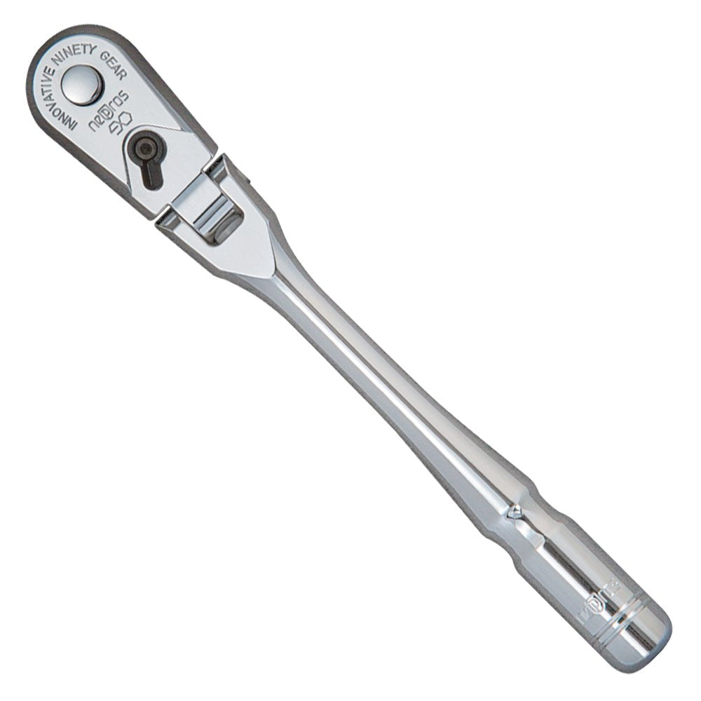 nepros 1/4" sq. Ratchet Handle (90-Tooth Flexible Type)