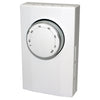 KING K102 Double Pole Line Voltage Thermostat, 120-277V, White