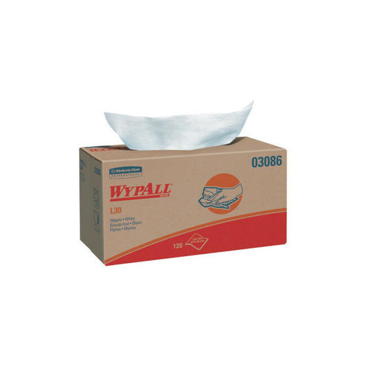 WypAll L30 Wipers Model Code: AB - Price is for 1 Case, 10BOX/CS (part# 03086)