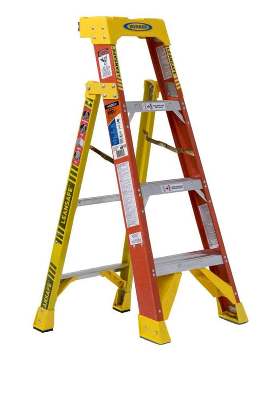 Werner Ladder LN FBG TYP-IA 300LB 4FT L6204