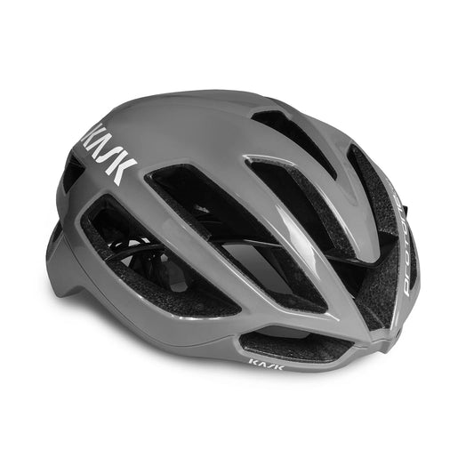 KASK Protone Icon Bike Helmet I Aerodynamic Road Cycling, Mountain Biking & Cyclocross Helmet - Grey - Small