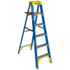Werner Ladder 6006S Type I Fiberglass Stepladder, 6 Ft.