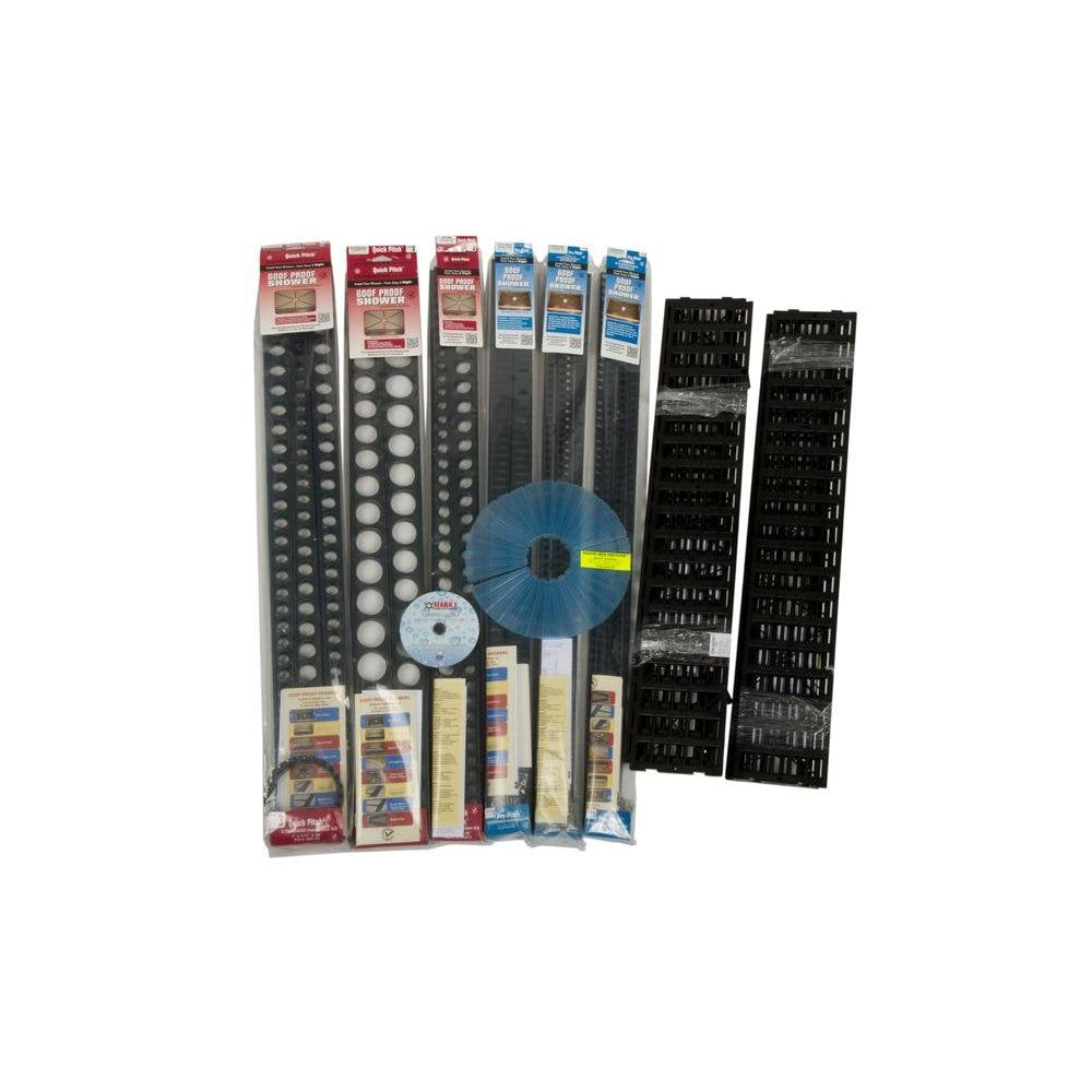 GOOF PROOF SHOWER KITS & FLOOR KITS (SSCK-601 SHOWER KIT)