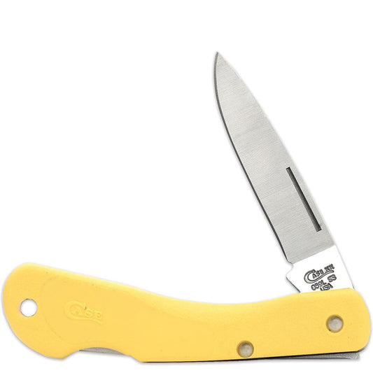 Case XX WR POCKET KNIFE, YELLOW SYNTHETIC MINI BLACKHORN, 3 1/8 INCHES CLOSED, ITEM #22936